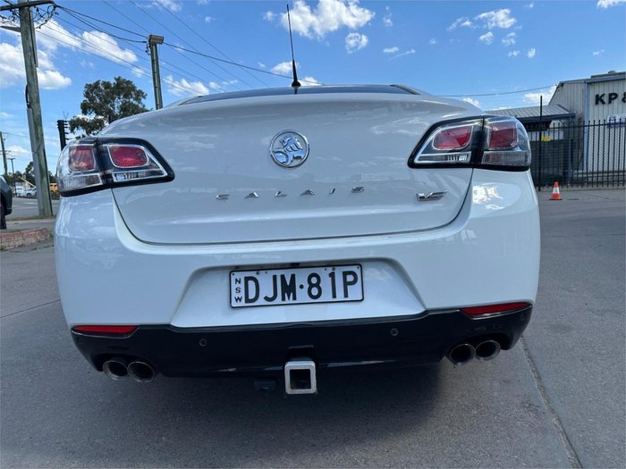 2016 Holden Calais V VF Series II MY16 Heron White