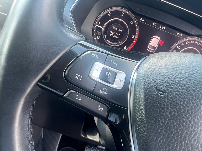 2018 Volkswagen Tiguan 110TDI Comfortline Allspace 5N MY18 Four Wheel Drive White Silver