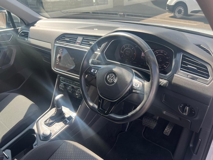 2018 Volkswagen Tiguan 110TDI Comfortline Allspace 5N MY18 Four Wheel Drive White Silver