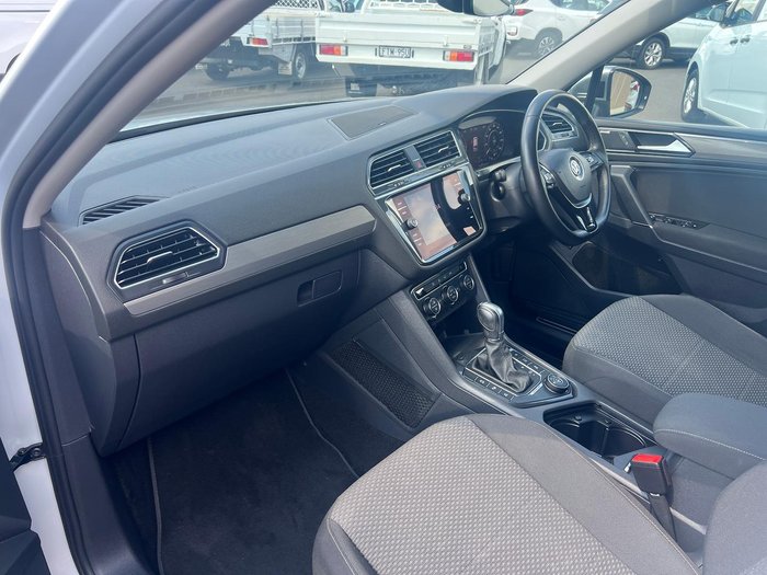 2018 Volkswagen Tiguan 110TDI Comfortline Allspace 5N MY18 Four Wheel Drive White Silver
