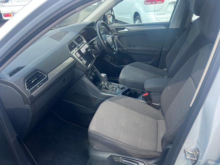 2018 Volkswagen Tiguan 110TDI Comfortline Allspace 5N MY18 Four Wheel Drive White Silver