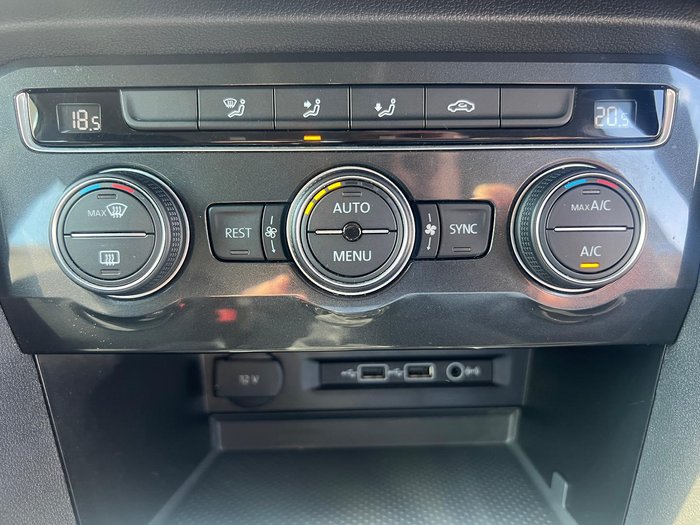 2018 Volkswagen Tiguan 110TDI Comfortline Allspace 5N MY18 Four Wheel Drive White Silver