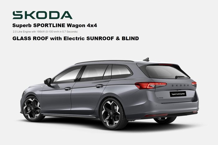 2025 SKODA Superb 195TSI Sportline