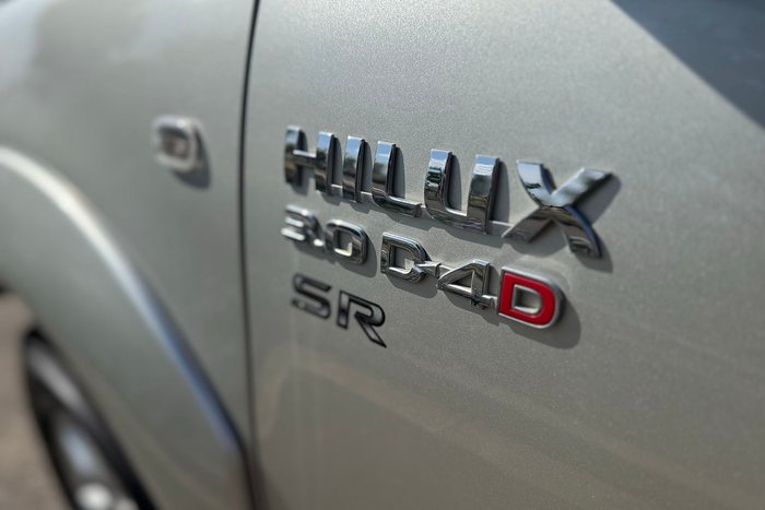 2009 Toyota Hilux SR (4x4) KUN26R 09 UPGRADE Sterling Silver