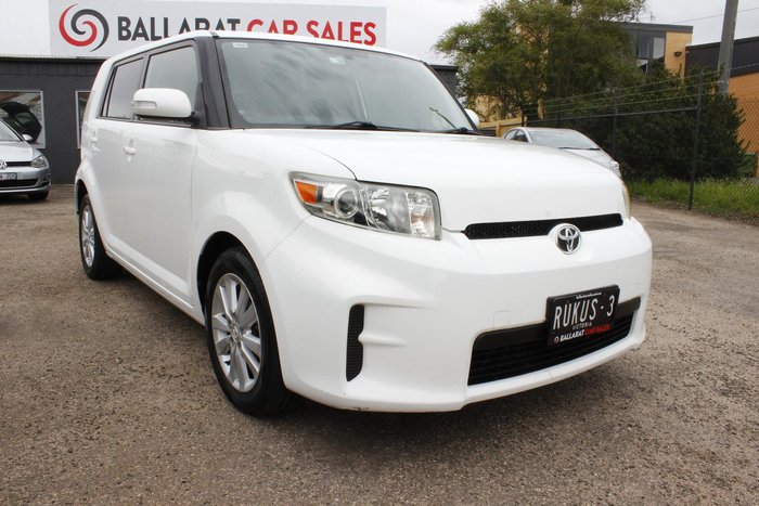 2011 Toyota Rukus Build 3 AZE151R Glacier White
