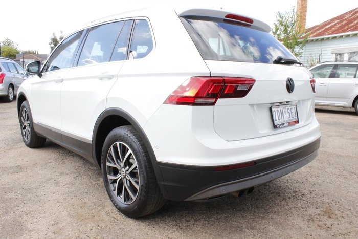 2017 Volkswagen Tiguan 132TSI Comfortline 5N MY17 Four Wheel Drive Pure White