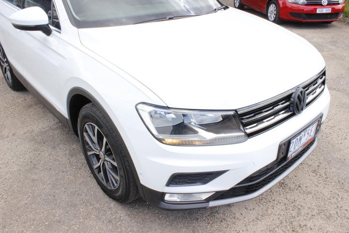 2017 Volkswagen Tiguan 132TSI Comfortline 5N MY17 Four Wheel Drive Pure White