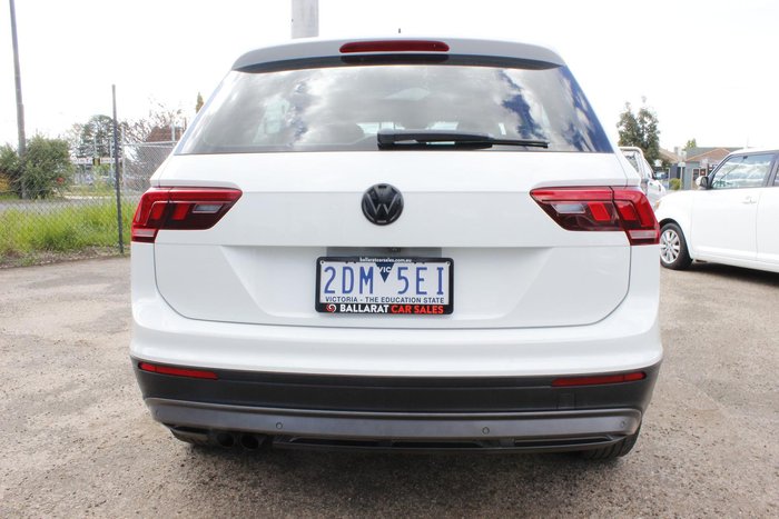 2017 Volkswagen Tiguan 132TSI Comfortline 5N MY17 Four Wheel Drive Pure White
