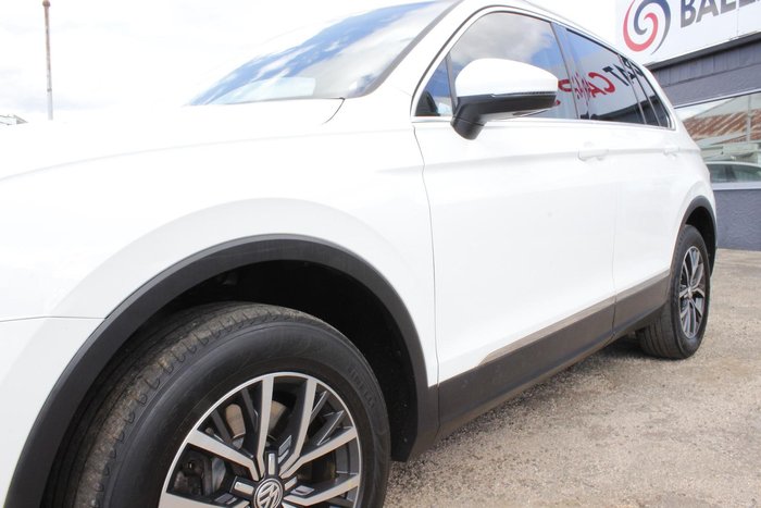 2017 Volkswagen Tiguan 132TSI Comfortline 5N MY17 Four Wheel Drive Pure White