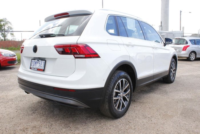 2017 Volkswagen Tiguan 132TSI Comfortline 5N MY17 Four Wheel Drive Pure White