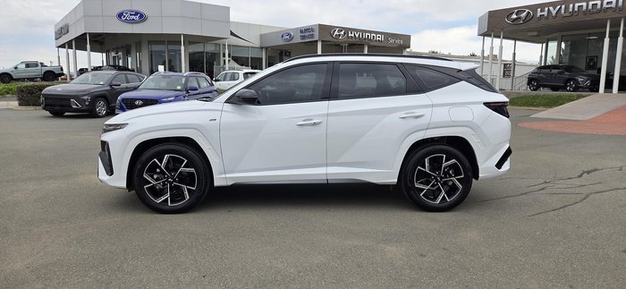 2024 Hyundai Tucson N Line NX4.V3 MY25 White Cream