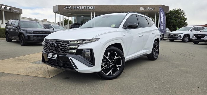 2024 Hyundai Tucson N Line NX4.V3 MY25 White Cream