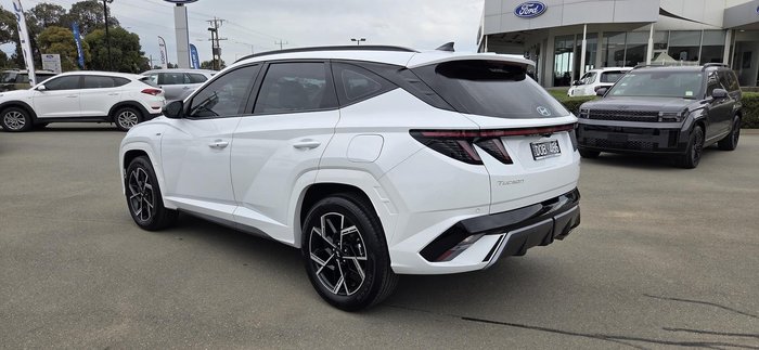2024 Hyundai Tucson N Line NX4.V3 MY25 White Cream