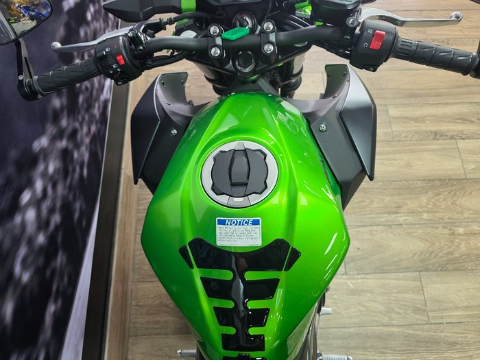 2025 Kawasaki Z500 GREEN