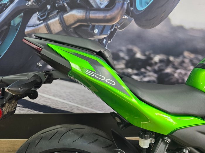 2025 Kawasaki Z500 GREEN