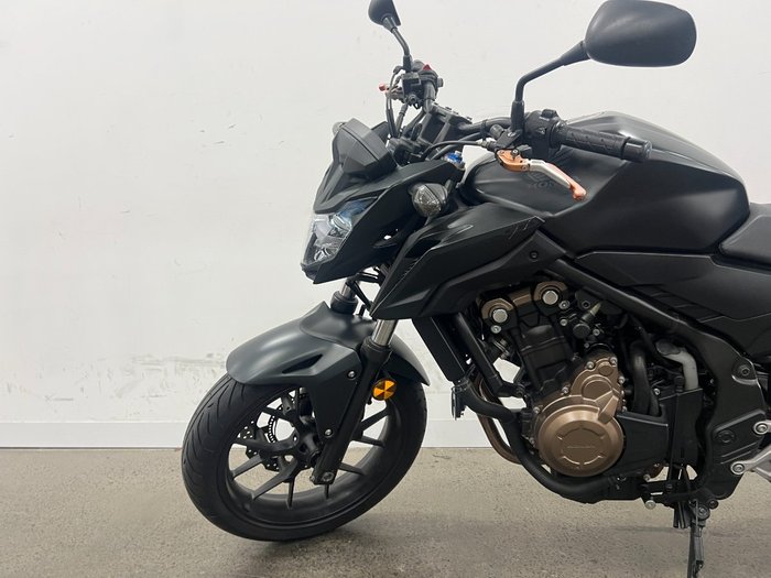 2017 Honda CB500FA (ABS) Black