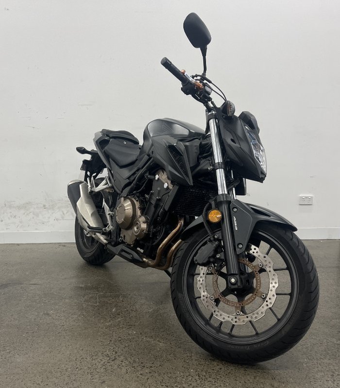 2017 Honda CB500FA (ABS) Black
