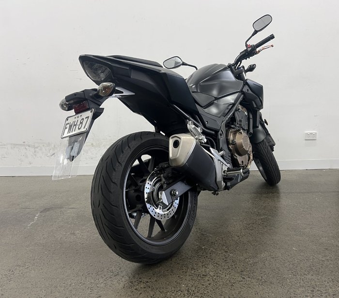 2017 Honda CB500FA (ABS) Black