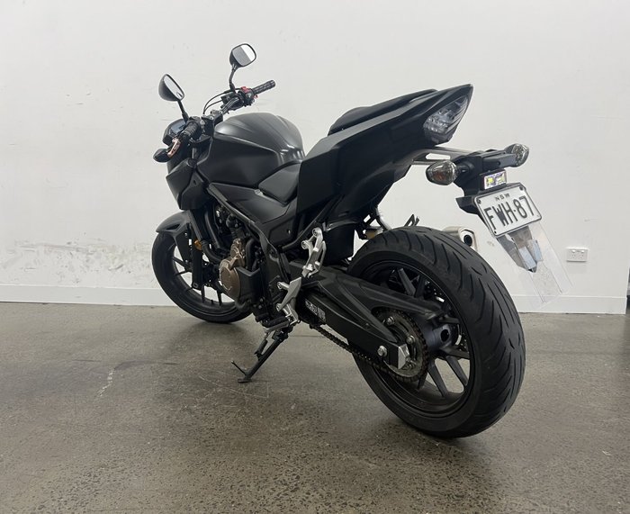 2017 Honda CB500FA (ABS) Black