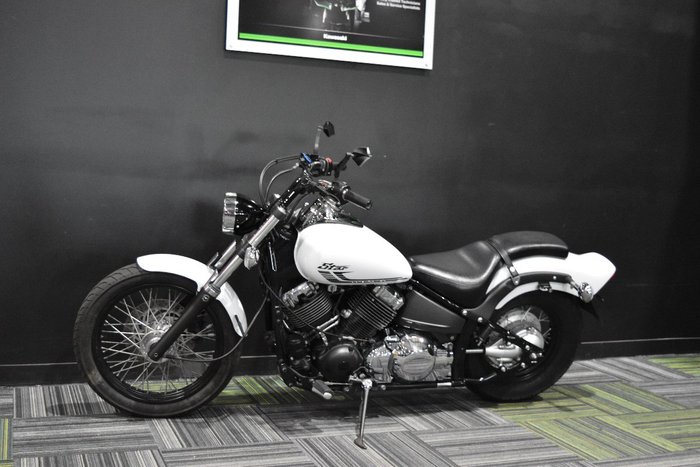 2016 Yamaha XVS650 V-STAR CUSTOM WHITE