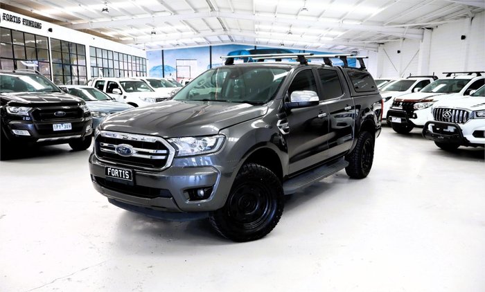 2018 Ford Ranger XLT PX MkIII MY19 4X4 Dual Range Meteor Grey