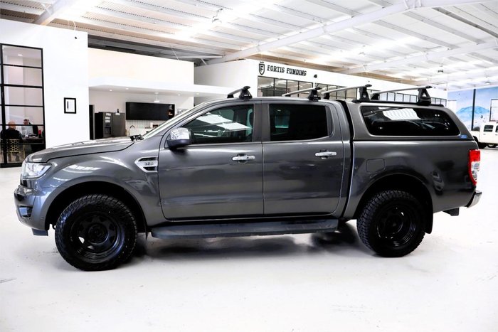 2018 Ford Ranger XLT PX MkIII MY19 4X4 Dual Range Meteor Grey