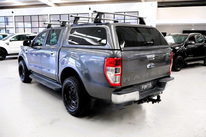 2018 Ford Ranger XLT PX MkIII MY19 4X4 Dual Range Meteor Grey