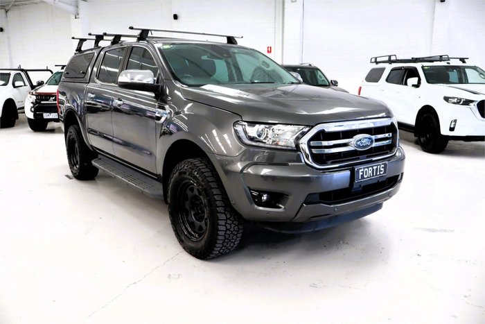 2018 Ford Ranger XLT PX MkIII MY19 4X4 Dual Range Meteor Grey