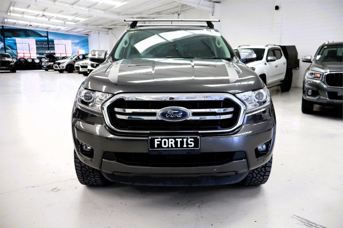 2018 Ford Ranger XLT PX MkIII MY19 4X4 Dual Range Meteor Grey