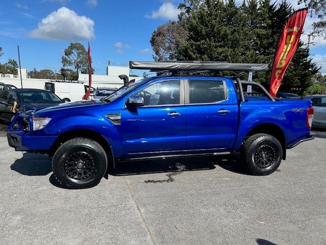 2014 Ford Ranger XLT PX 4X4 Dual Range Aurora Blue