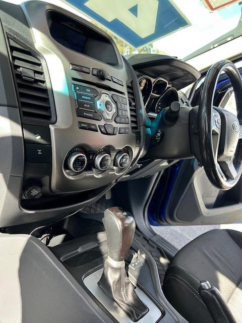 2014 Ford Ranger XLT PX 4X4 Dual Range Aurora Blue
