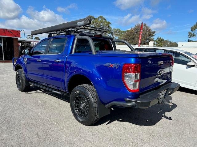 2014 Ford Ranger XLT PX 4X4 Dual Range Aurora Blue