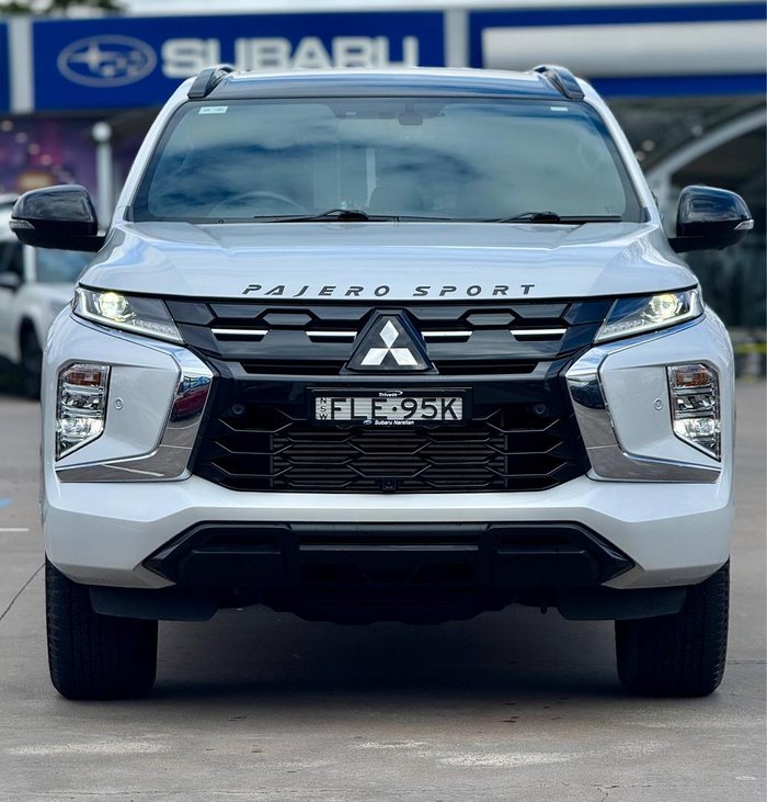 2024 Mitsubishi Pajero Sport GSR QG MY24 4X4 Dual Range White Diamond with Black Roof