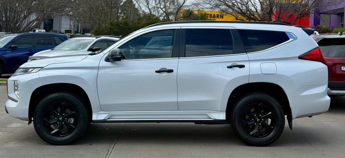 2024 Mitsubishi Pajero Sport GSR QG MY24 4X4 Dual Range White Diamond with Black Roof