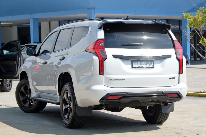 2024 Mitsubishi Pajero Sport GSR QG MY24 4X4 Dual Range White Diamond with Black Roof