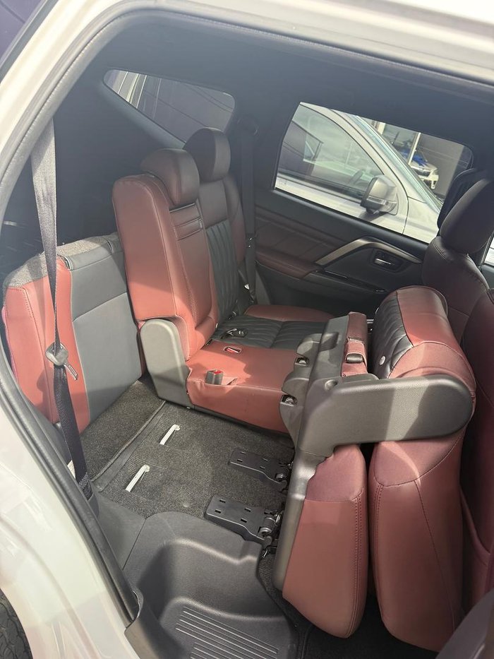 2024 Mitsubishi Pajero Sport GSR QG MY24 4X4 Dual Range White Diamond with Black Roof