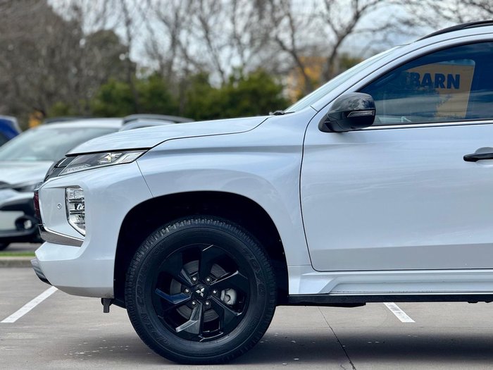 2024 Mitsubishi Pajero Sport GSR QG MY24 4X4 Dual Range White Diamond with Black Roof