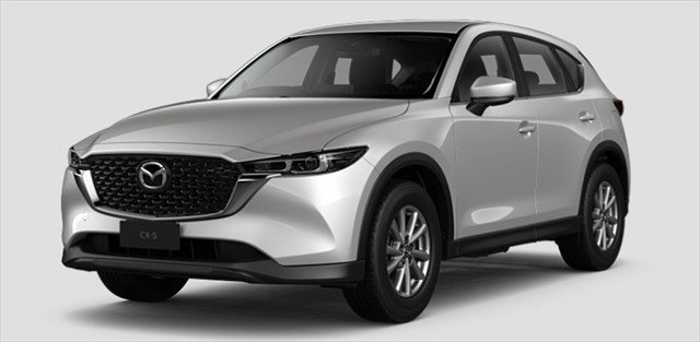 2025 MAZDA CX-5 G25 MAXX SPORT CX-5 P 6AUTO G25 MAXX SPORT PETROL FWD Rhodium White