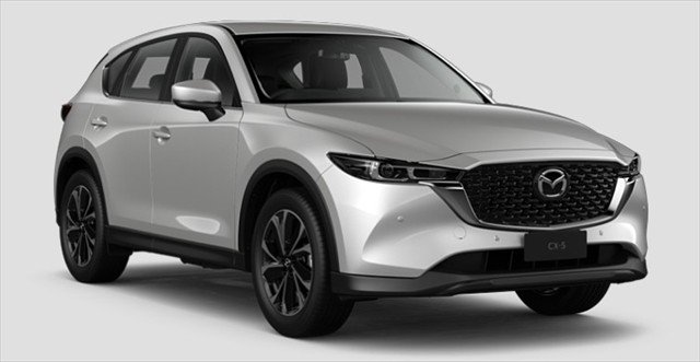 2025 MAZDA CX-5 G25 TOURING CX-5 P 6AUTO G25 TOURING PETROL FWD Rhodium White