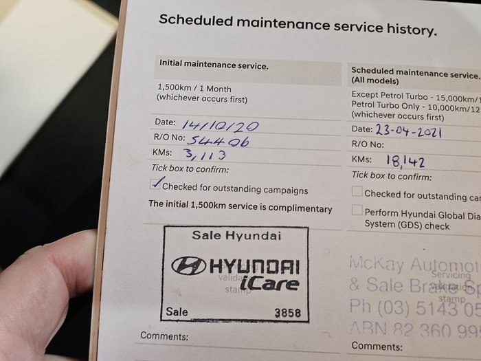 2020 Hyundai Tucson Active