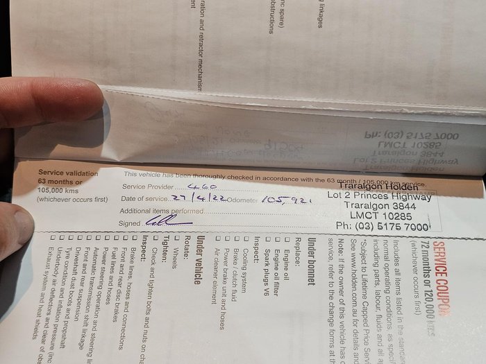 2016 Holden Commodore SV6