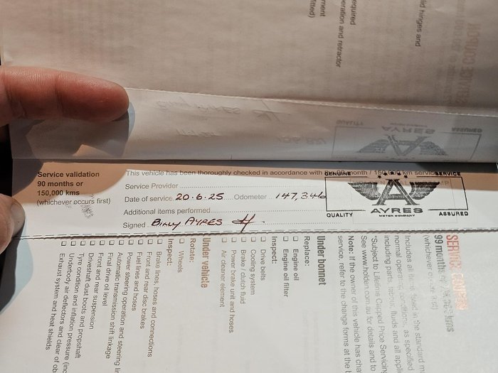 2016 Holden Commodore SV6