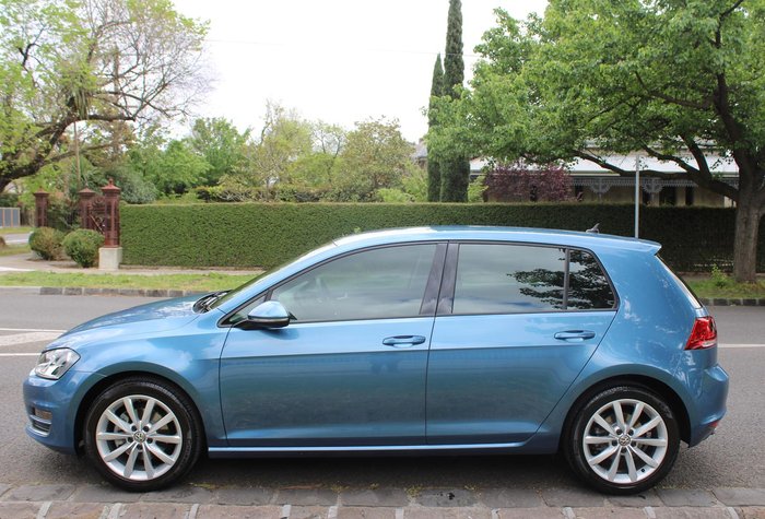 2015 Volkswagen Golf 110TSI Highline 7 MY16 Pacific Blue