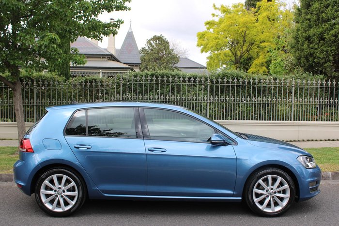 2015 Volkswagen Golf 110TSI Highline 7 MY16 Pacific Blue