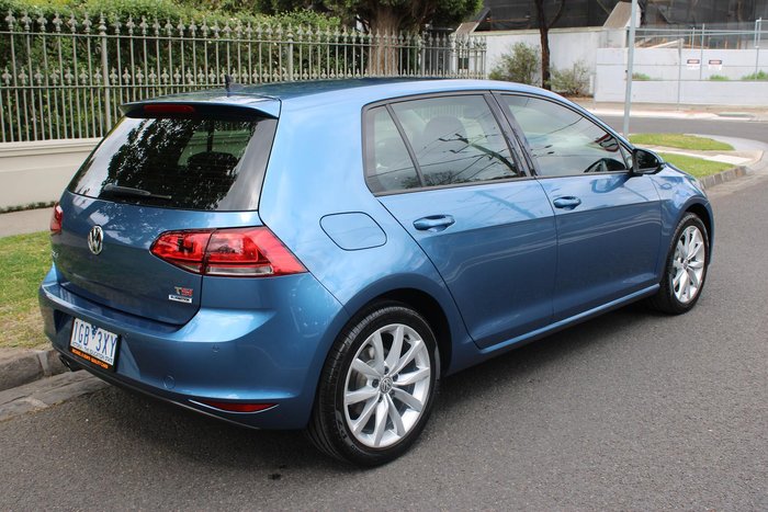 2015 Volkswagen Golf 110TSI Highline 7 MY16 Pacific Blue