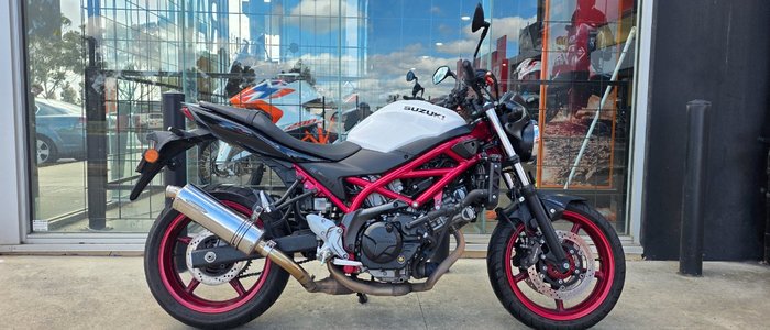 2020 Suzuki SV650XAU LAMS WHITE