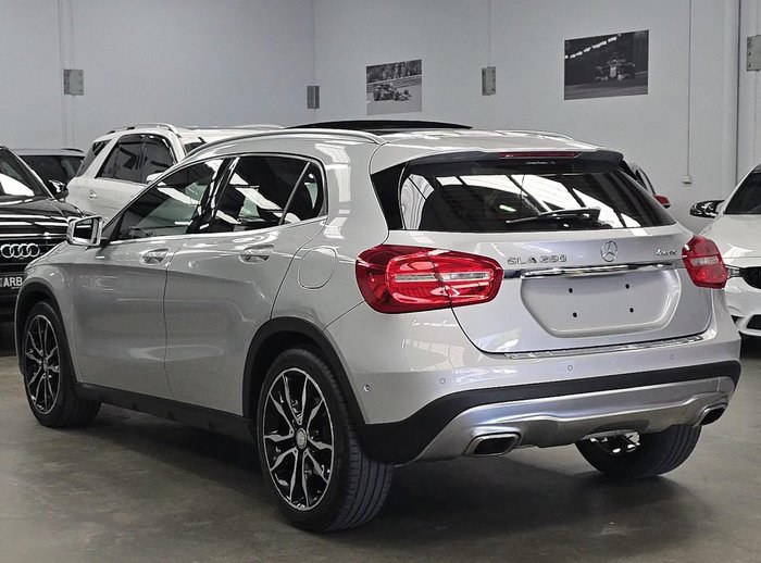 2014 Mercedes-Benz GLA-Class GLA250 X156 Four Wheel Drive Polar Silver