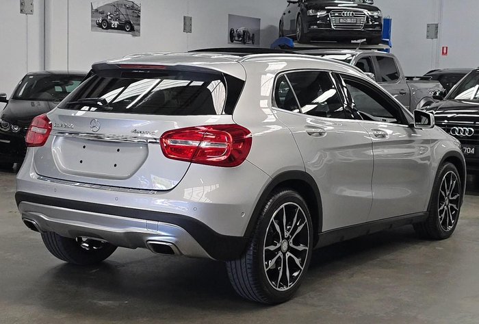 2014 Mercedes-Benz GLA-Class GLA250 X156 Four Wheel Drive Polar Silver