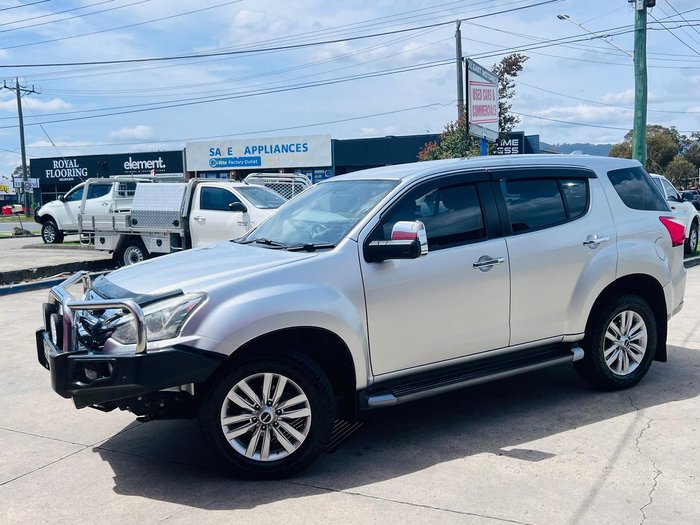 2018 Isuzu MU-X LS-U MY18 4X4 Dual Range Titanium Silver