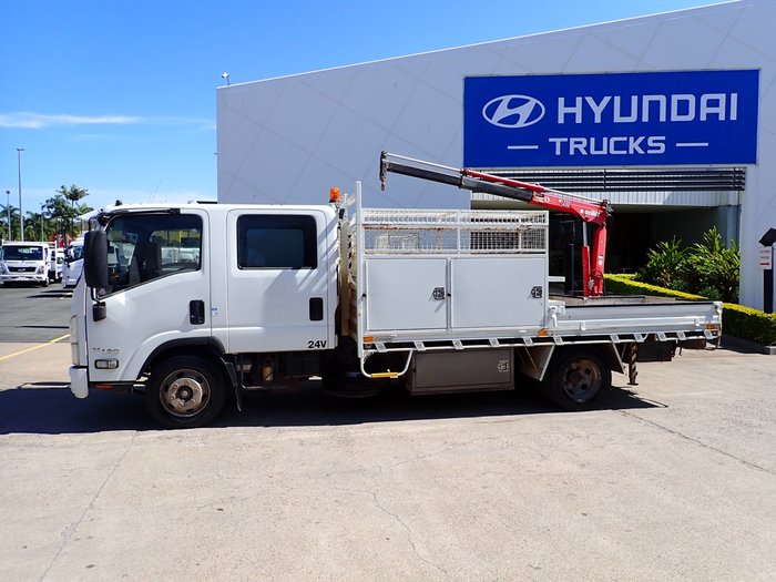 2016 ISUZU NPR 75-190 WHITE